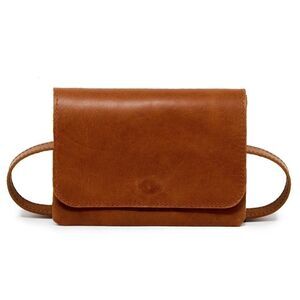 ABLE Mare Belt Bag Leather Whiskey